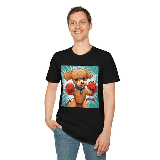 "Boxer Pup Showdown" T Shirt