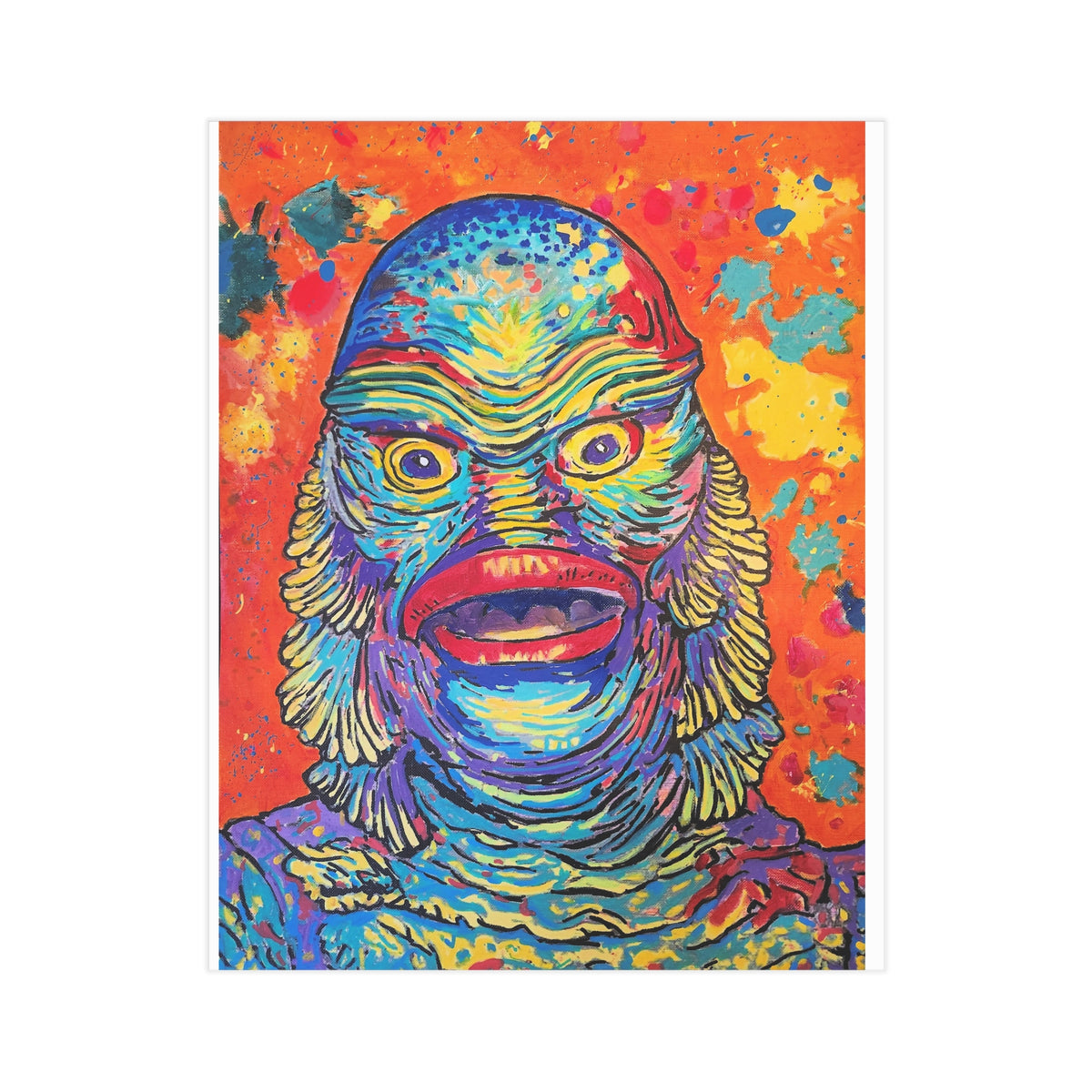 Pop Art Gillman — Vibrant Limited Edition Print 8"x 10"