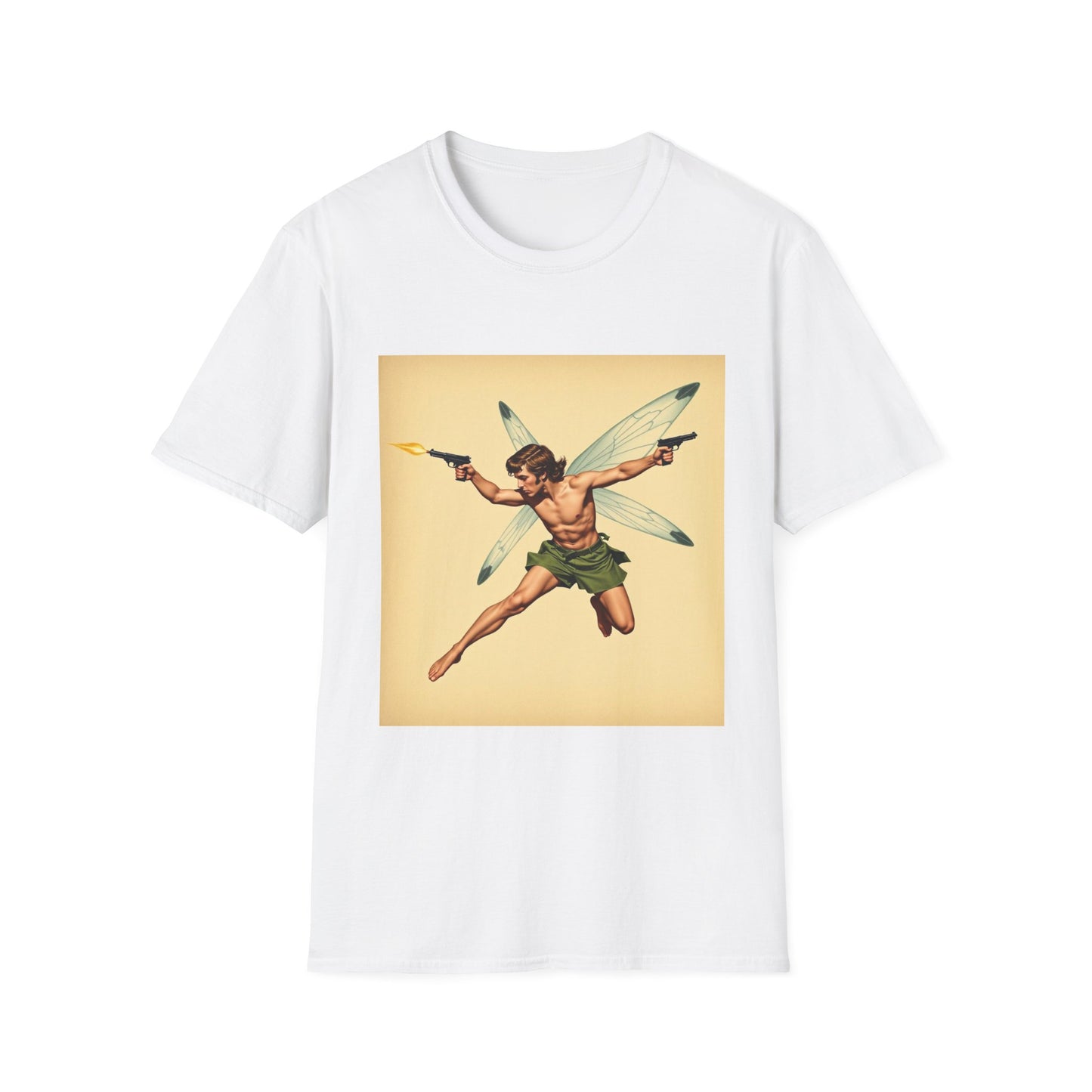 Armed Fairy T Shirt: Wings, Guns, and Unapologetic Fantasy Chaos