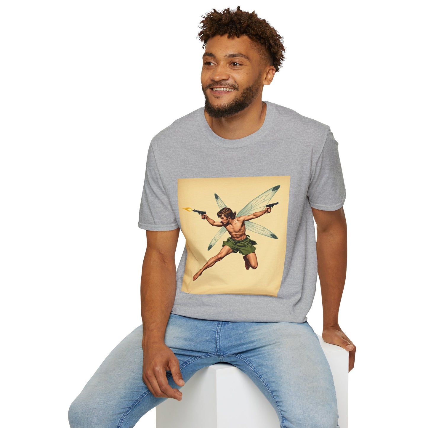 Armed Fairy T Shirt: Wings, Guns, and Unapologetic Fantasy Chaos