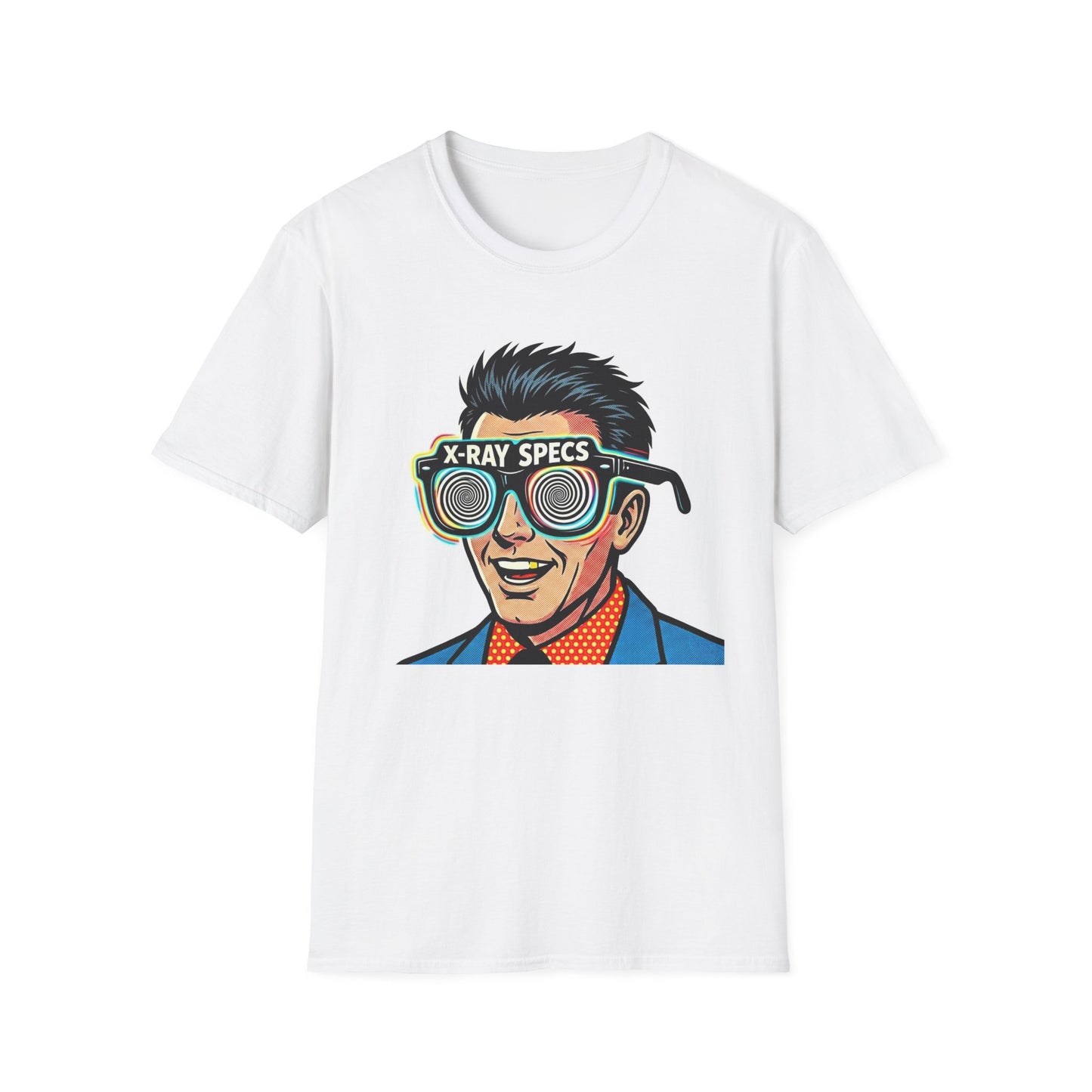 X-Ray Specs T-Shirt — Retro Comic Novelty Graphic Tee