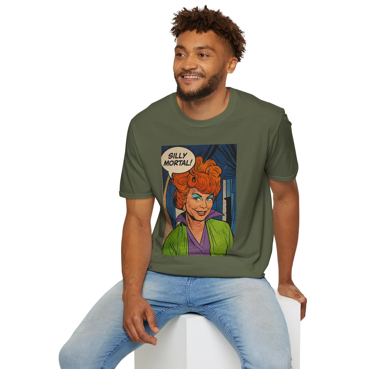 Endora “Silly Mortal!” T Shirt – Retro Witch Glam