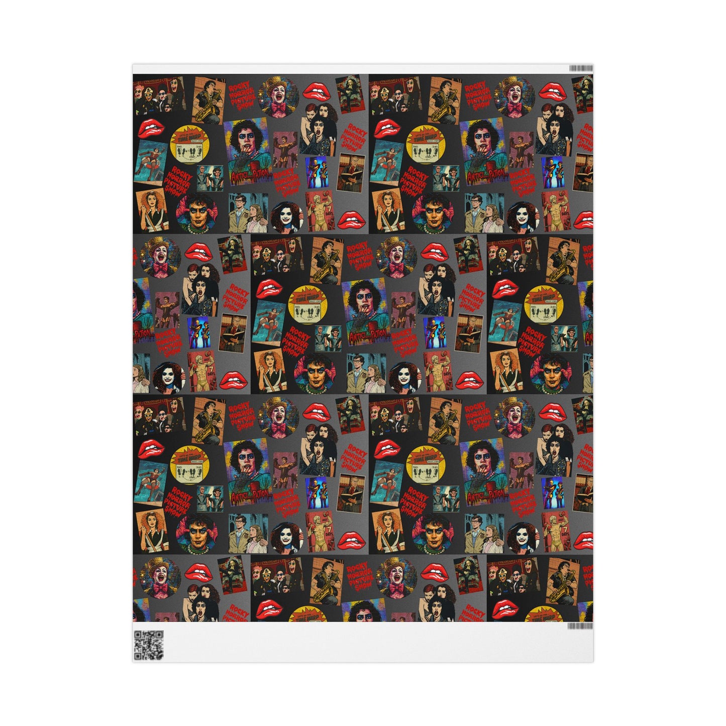Time Warp Your Gifts: Rocky Horror Wrapping Paper