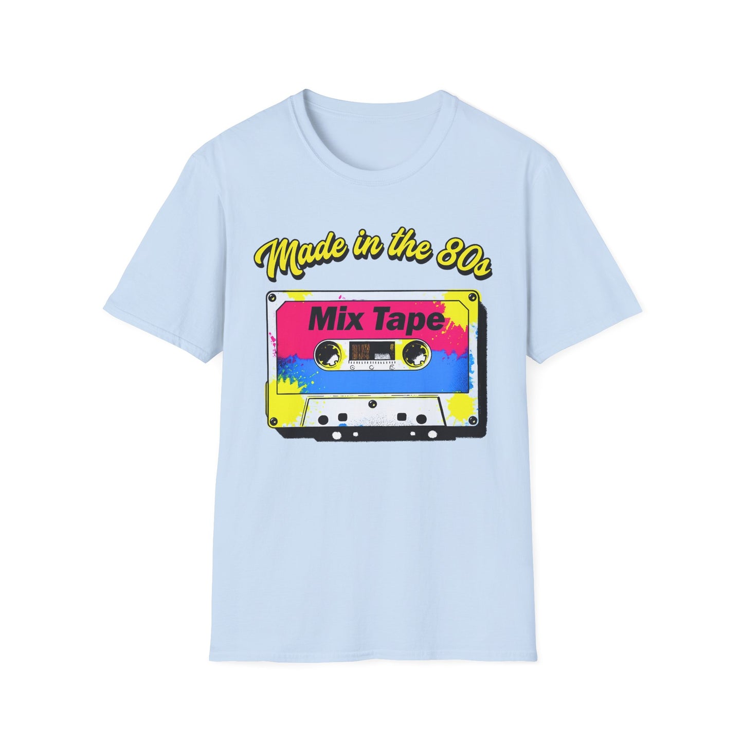 Made in the 80s Mix Tape T Shirt — Retro Cassette 80s Nostalgia Tee