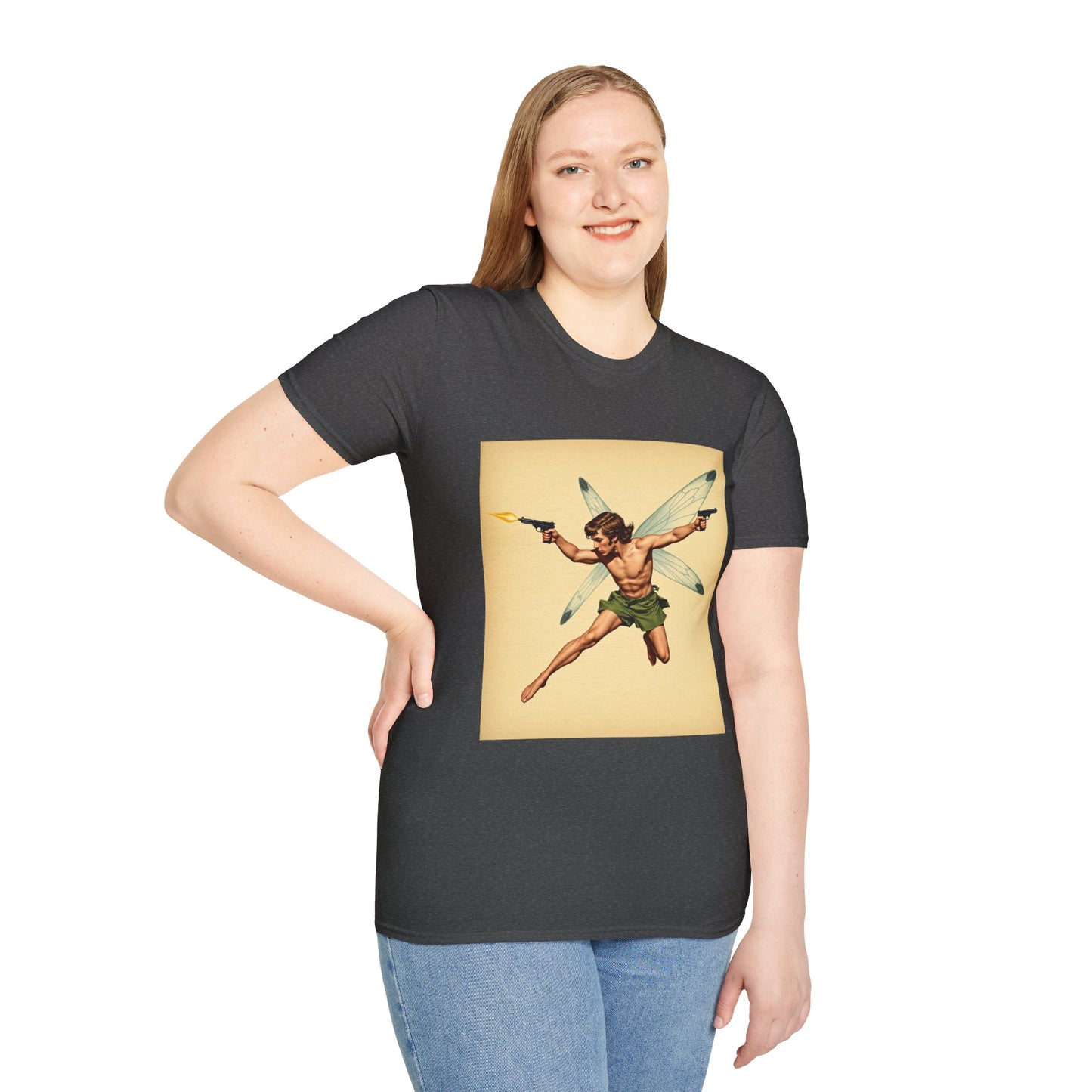 Armed Fairy T Shirt: Wings, Guns, and Unapologetic Fantasy Chaos