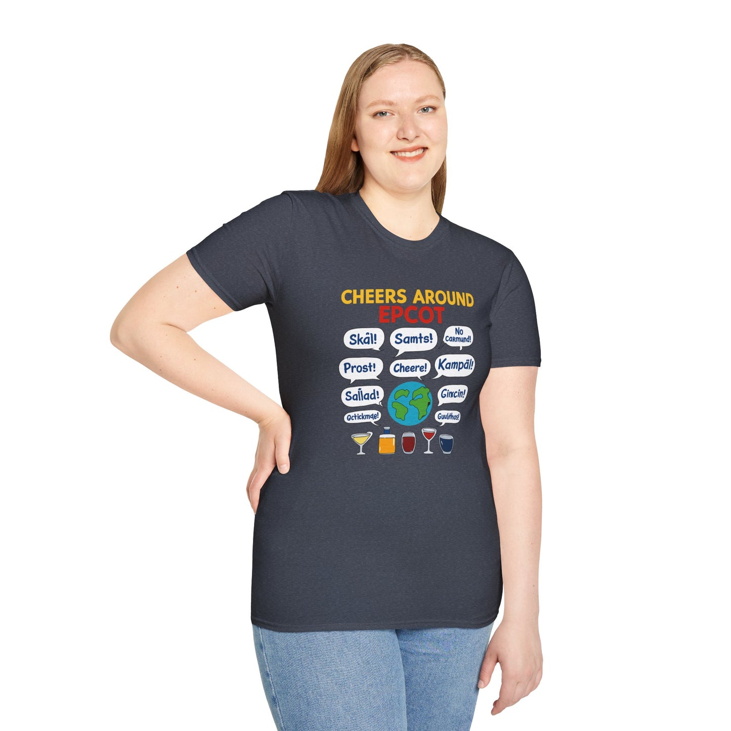 CHEERS AROUND EPCOT: Global Toast T Shirt