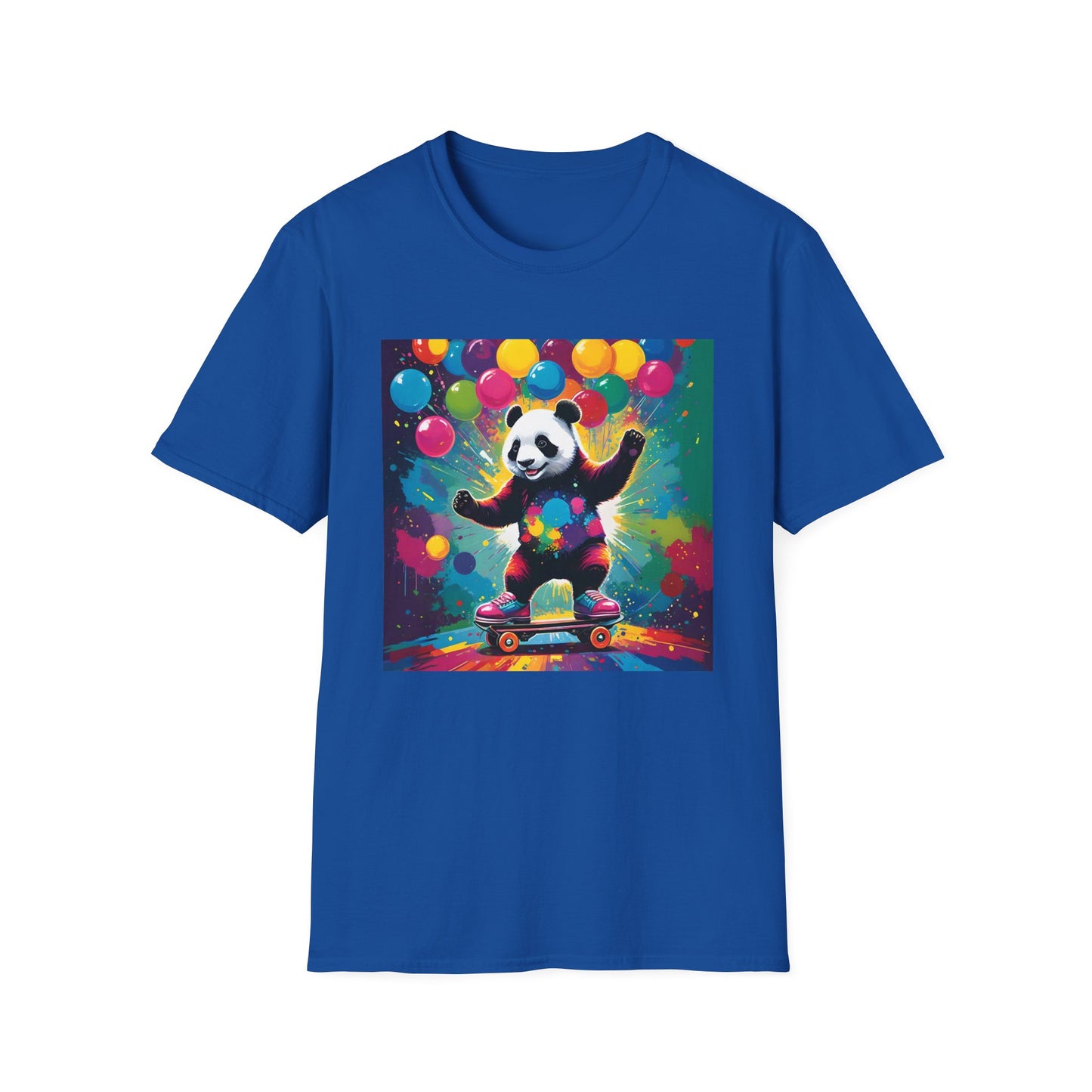 Panda Pop Skate Party T Shirt