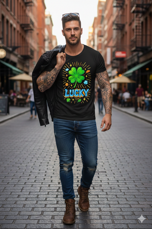 Luck Never Looked This Good in this T shirt