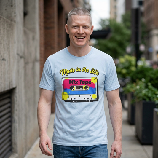Made in the 80s Mix Tape T Shirt — Retro Cassette 80s Nostalgia Tee