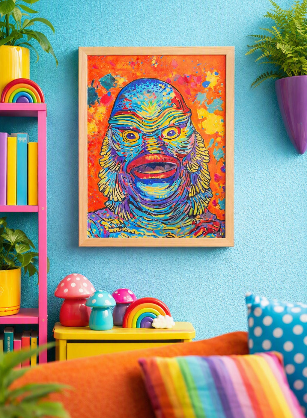 Pop Art Gillman — Vibrant Limited Edition Print 8"x 10"