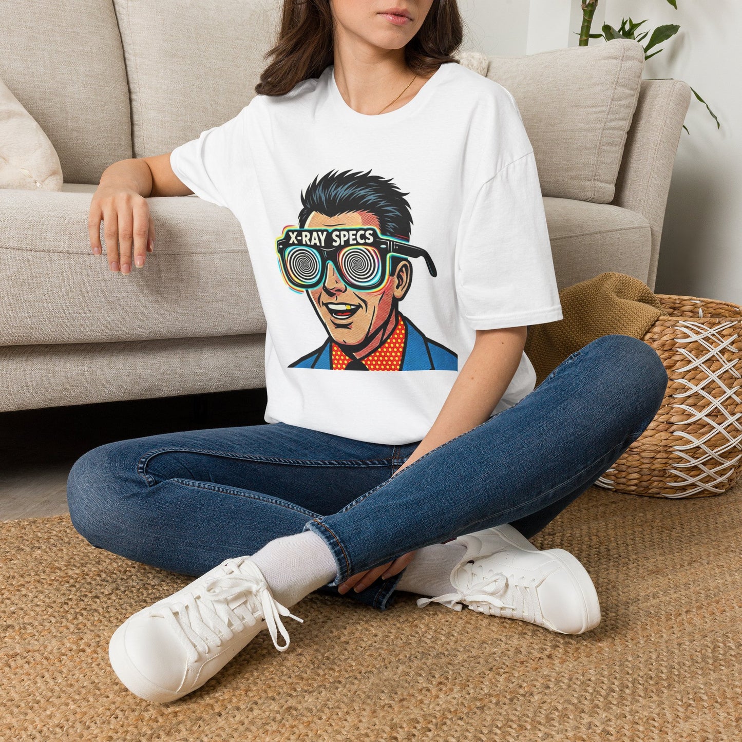 X-Ray Specs T-Shirt — Retro Comic Novelty Graphic Tee