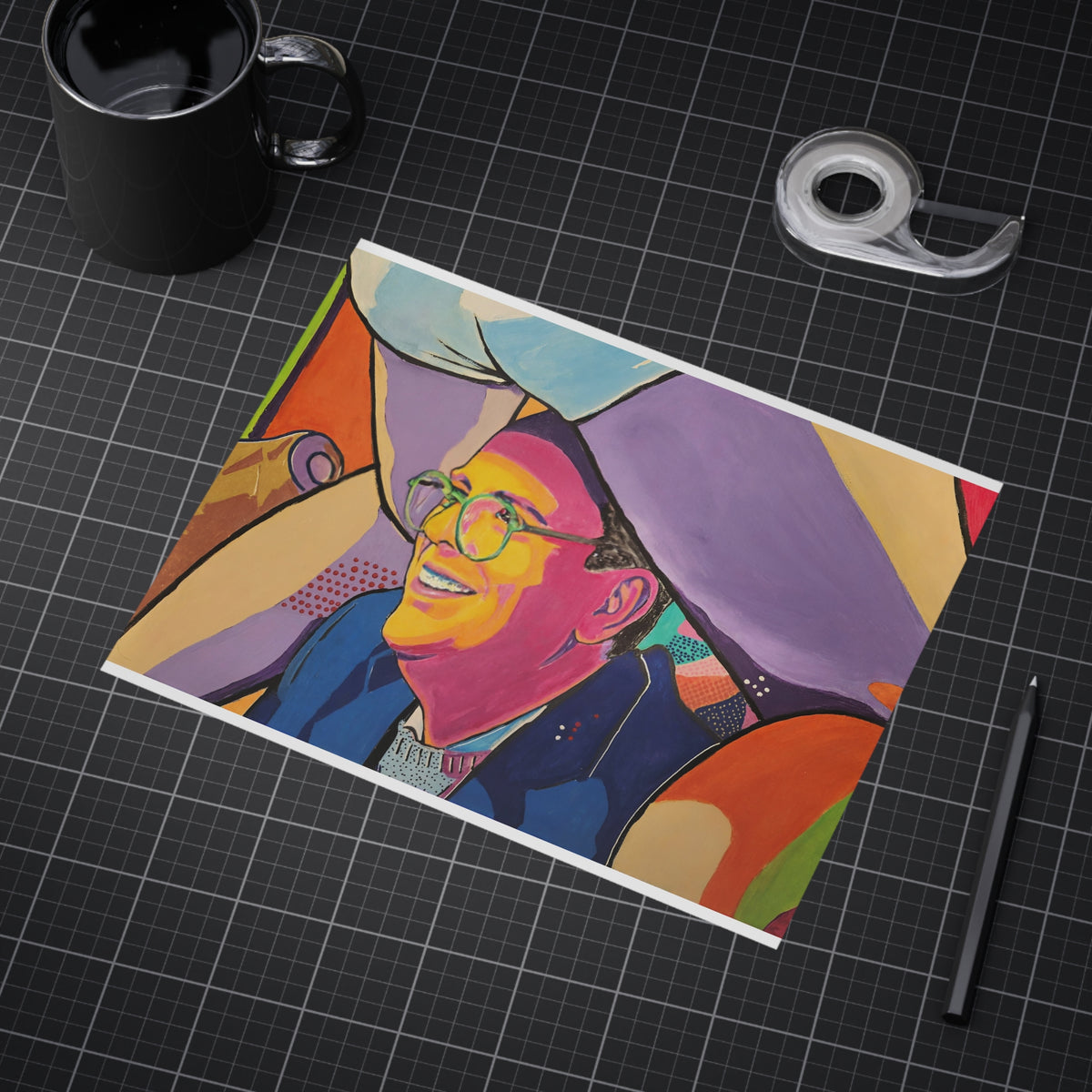Pop Art Print “Teabagging”  Print 10x6