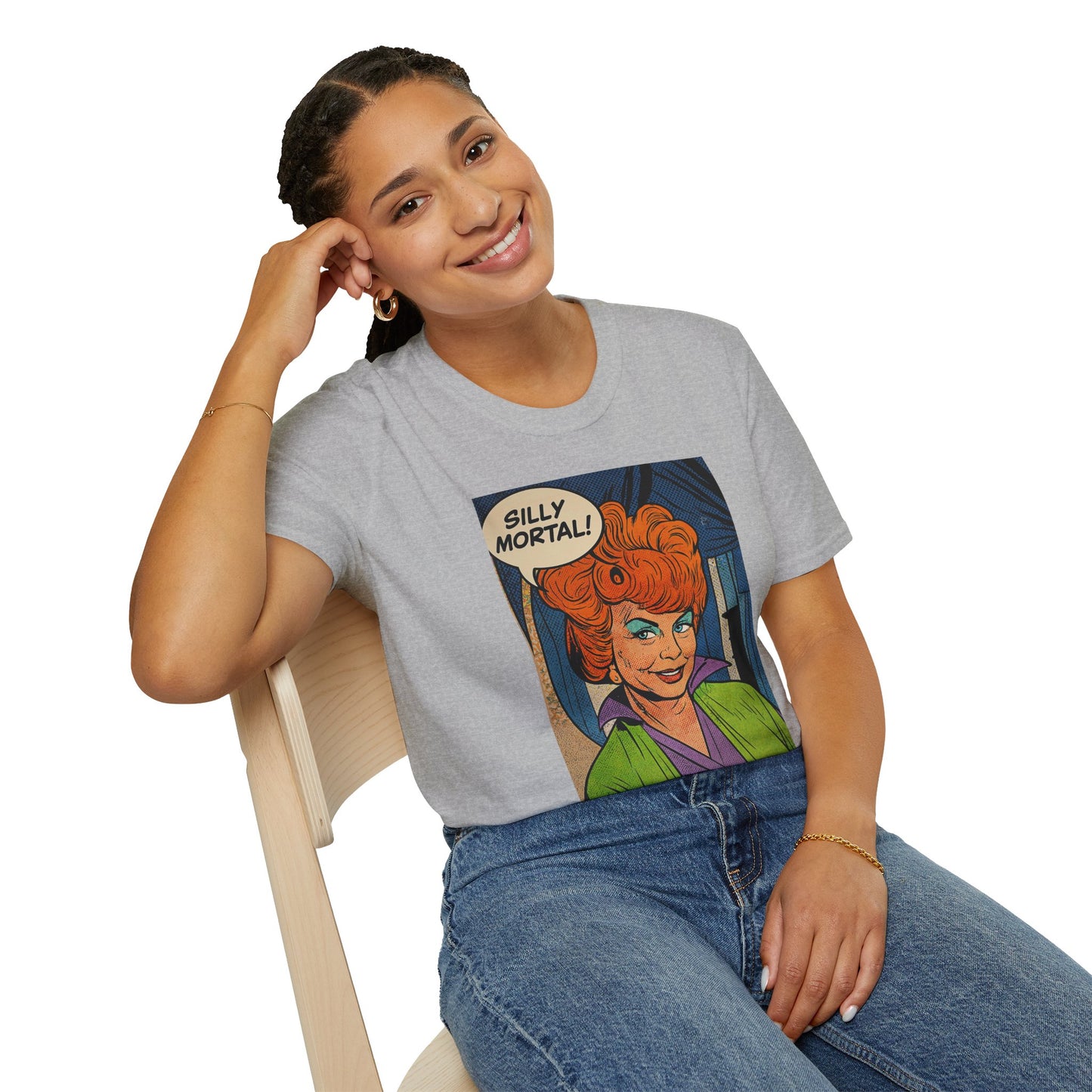 Endora “Silly Mortal!” T Shirt – Retro Witch Glam