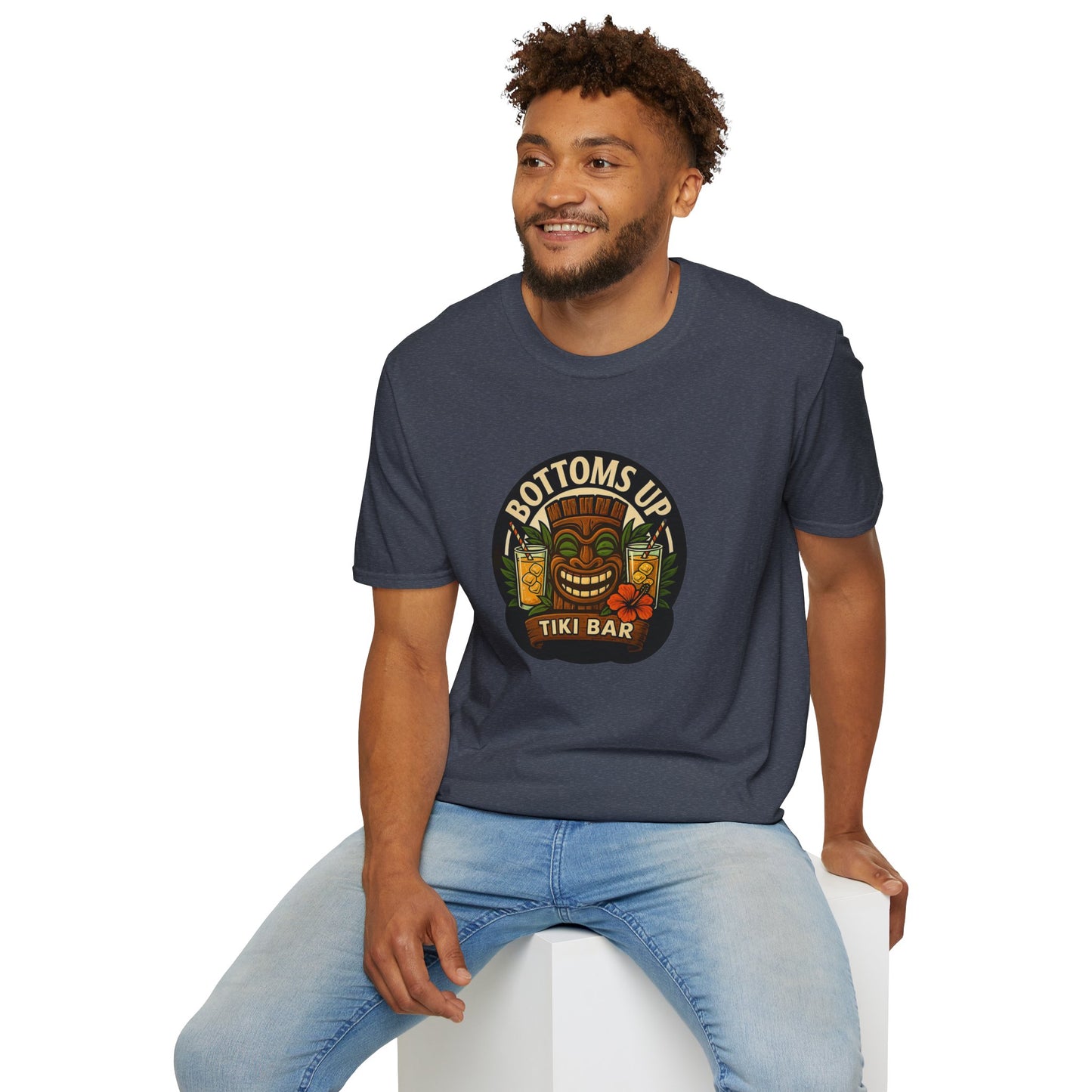 Bottoms Up! Tropical Mischief at the Tiki Bar T shirt
