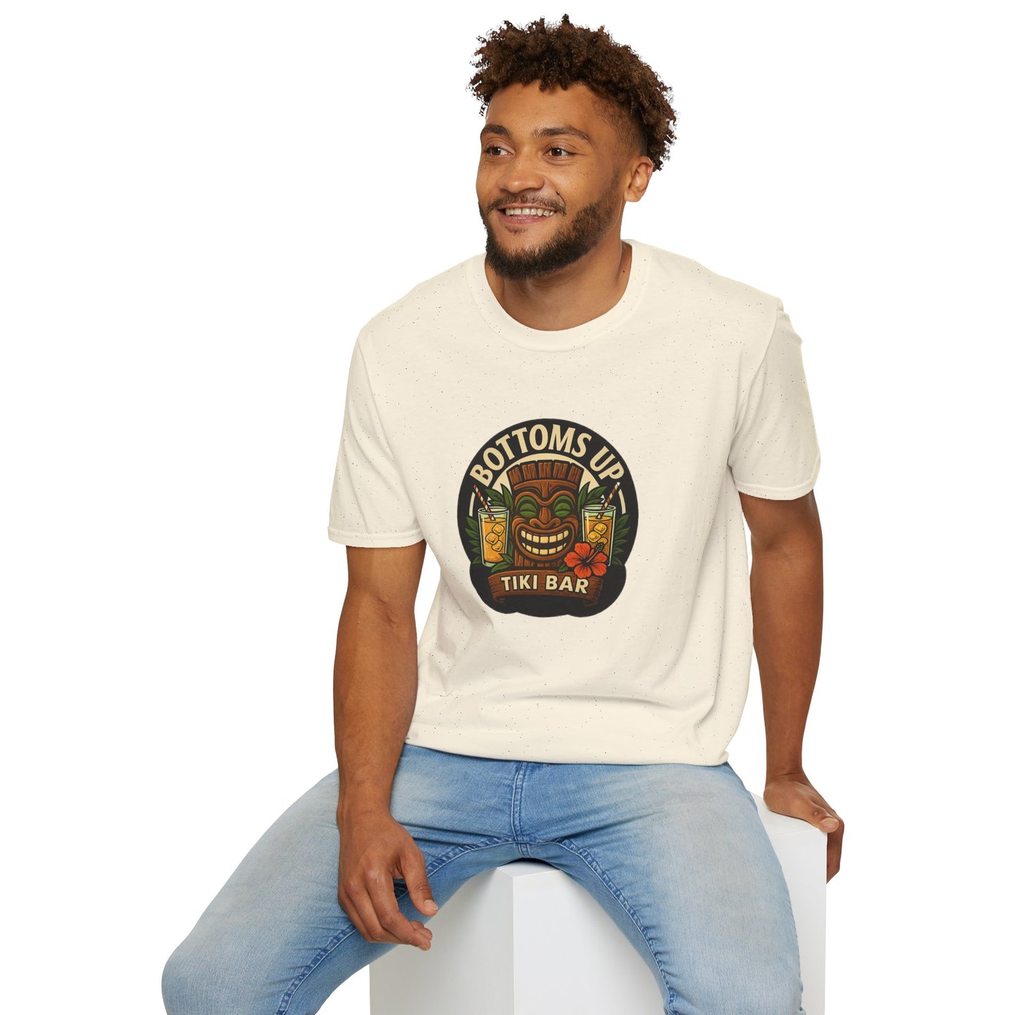 Bottoms Up! Tropical Mischief at the Tiki Bar T shirt
