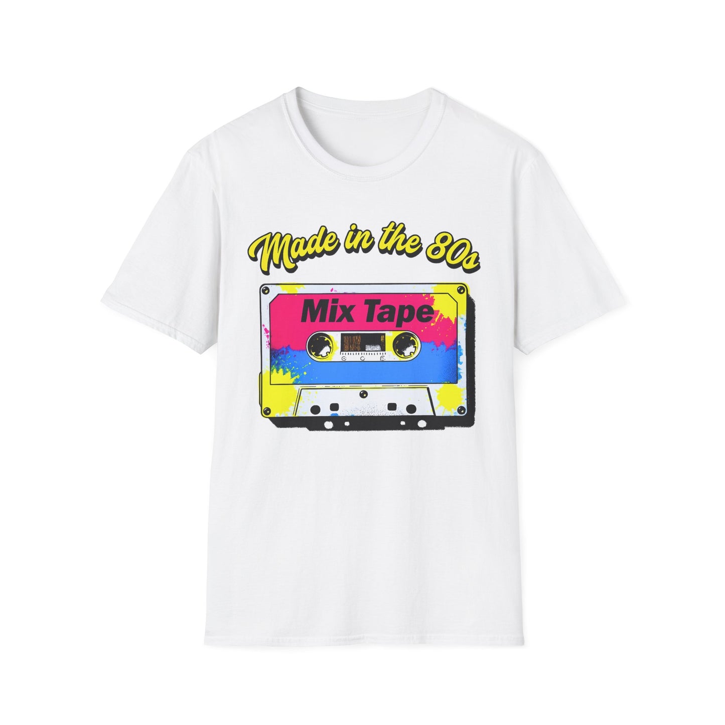 Made in the 80s Mix Tape T Shirt — Retro Cassette 80s Nostalgia Tee