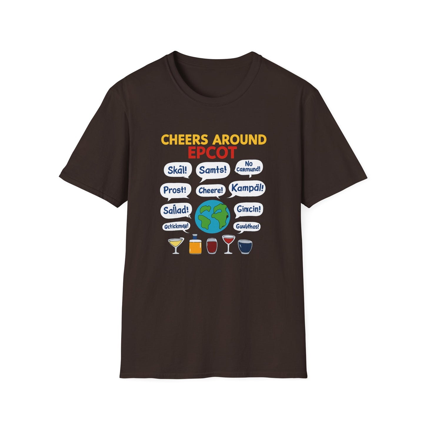 CHEERS AROUND EPCOT: Global Toast T Shirt