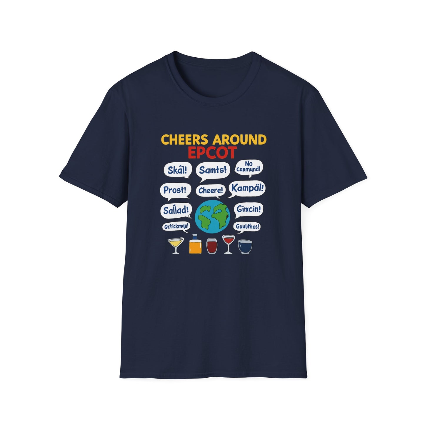 CHEERS AROUND EPCOT: Global Toast T Shirt