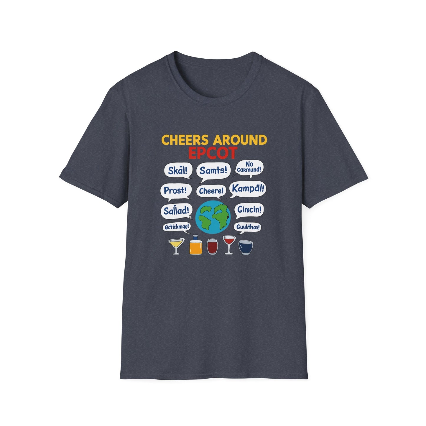 CHEERS AROUND EPCOT: Global Toast T Shirt