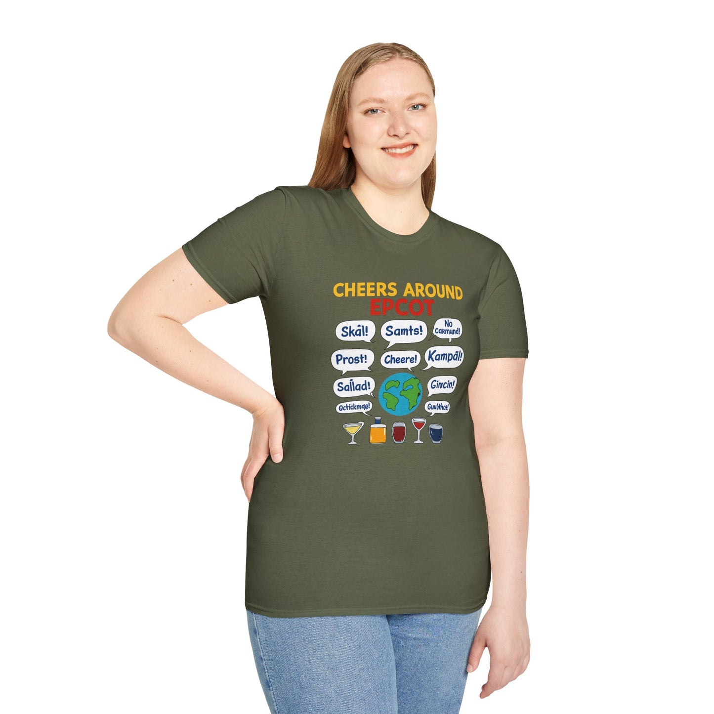CHEERS AROUND EPCOT: Global Toast T Shirt
