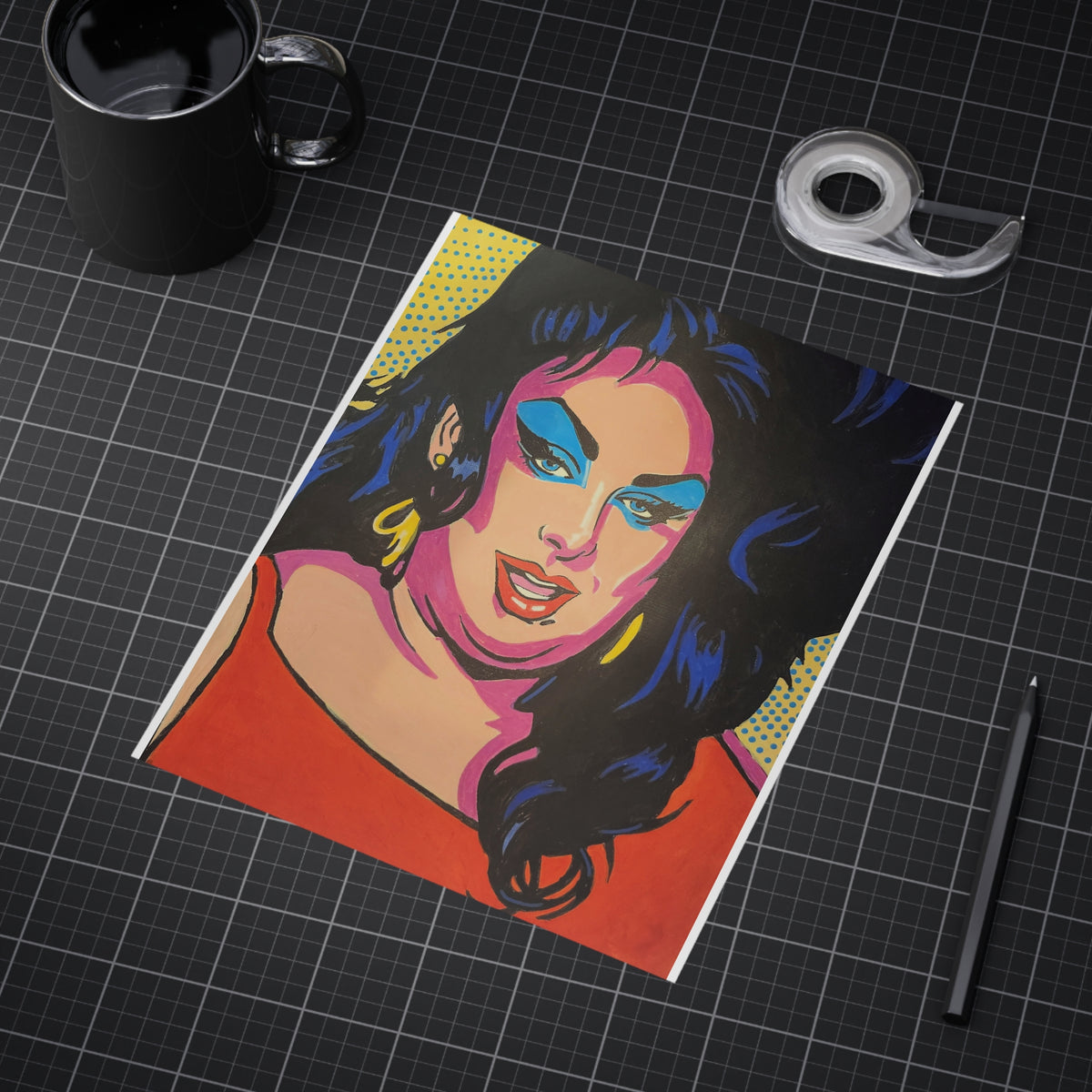 “Divine” Limited Edition Print– Iconic Drag Queen Pop Art 8"x10"