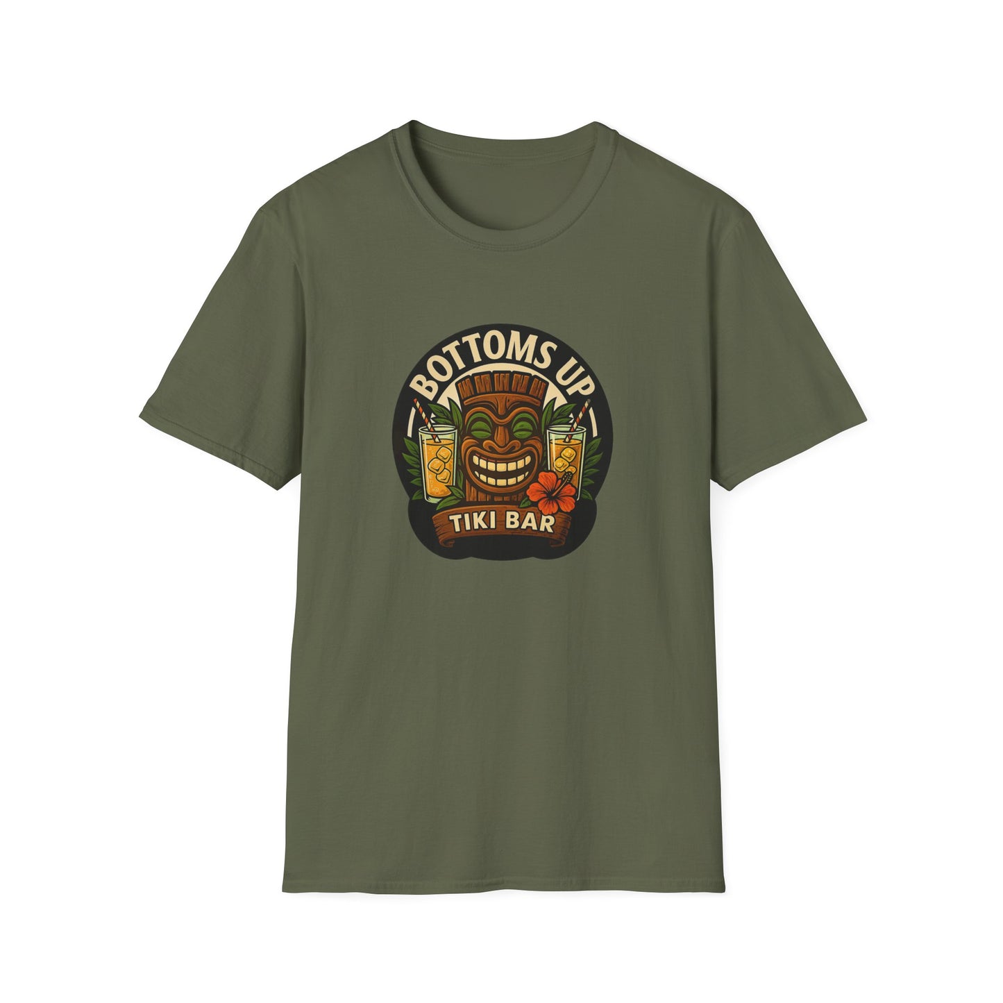 Bottoms Up! Tropical Mischief at the Tiki Bar T shirt