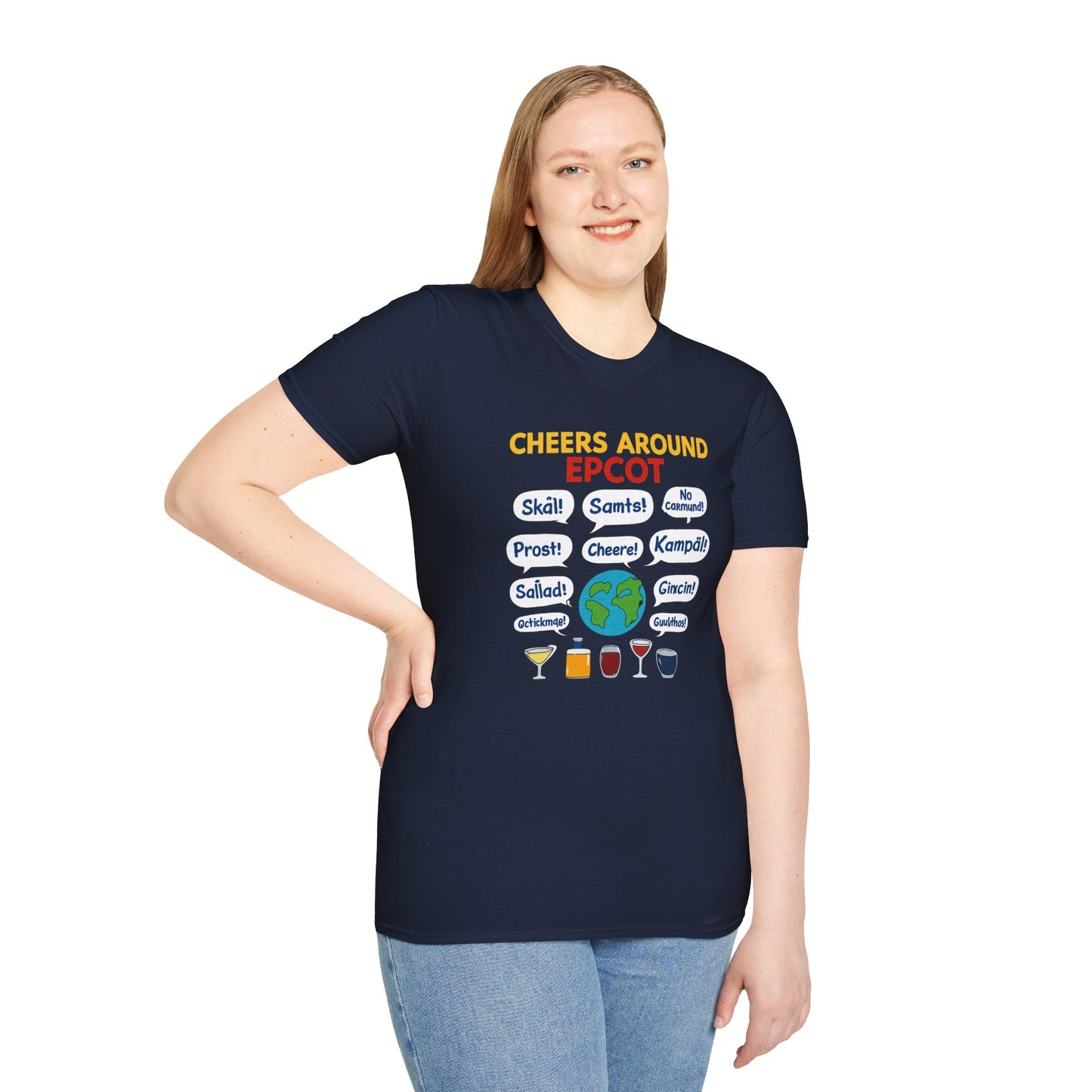 CHEERS AROUND EPCOT: Global Toast T Shirt