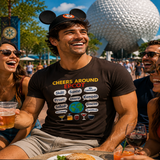 CHEERS AROUND EPCOT: Global Toast T Shirt