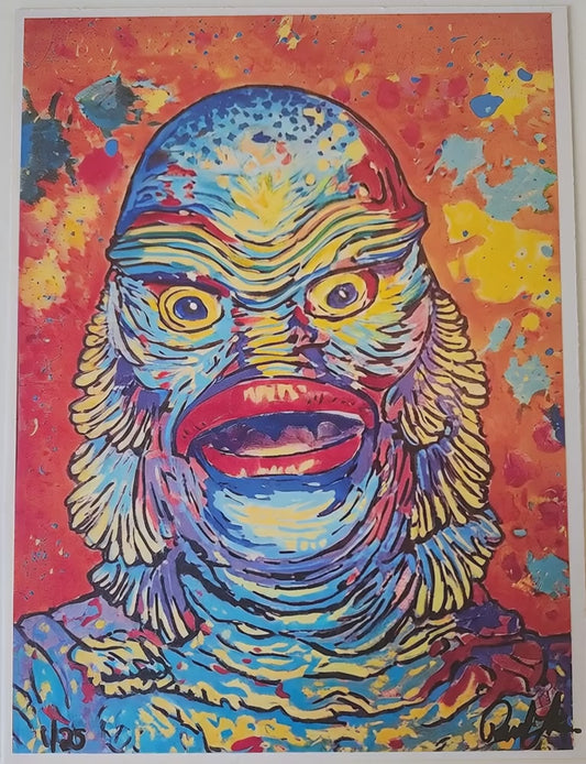 Pop Art Gillman — Vibrant Limited Edition Print 8"x 10"
